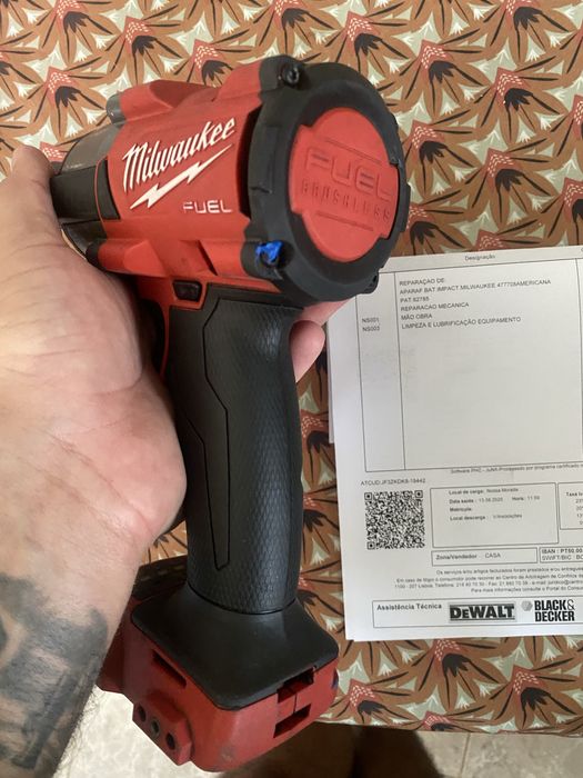 Vendo Pistola Impacto Milwaukee - Torque Médio