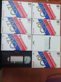Zestaw 8 kaset VHS Panasonic