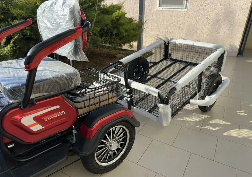 Єлетро скутер трьохколісний