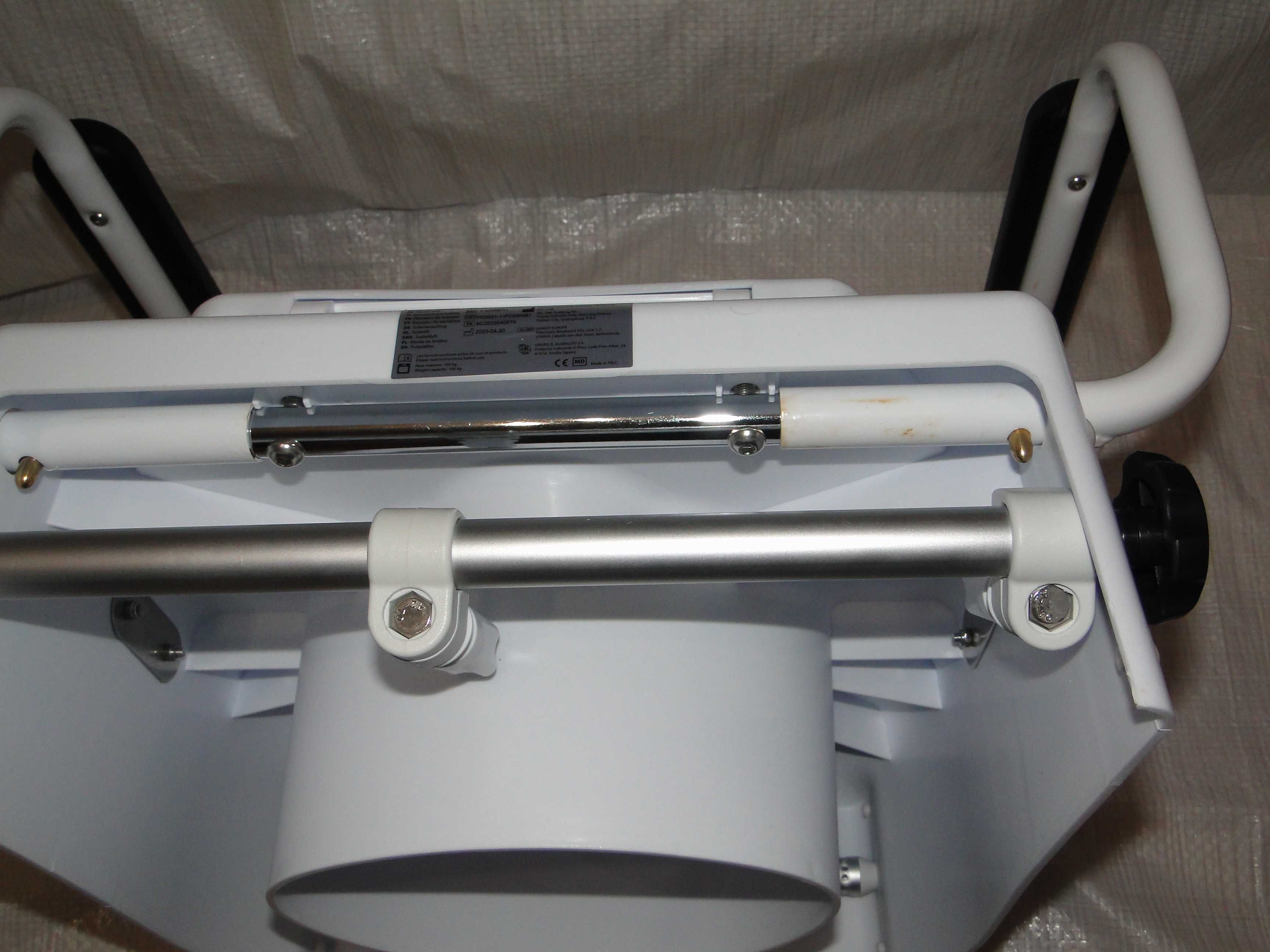Nakładka toaletowa 19 cm dla osób starszych Mobiclinic Tajo SC7060H