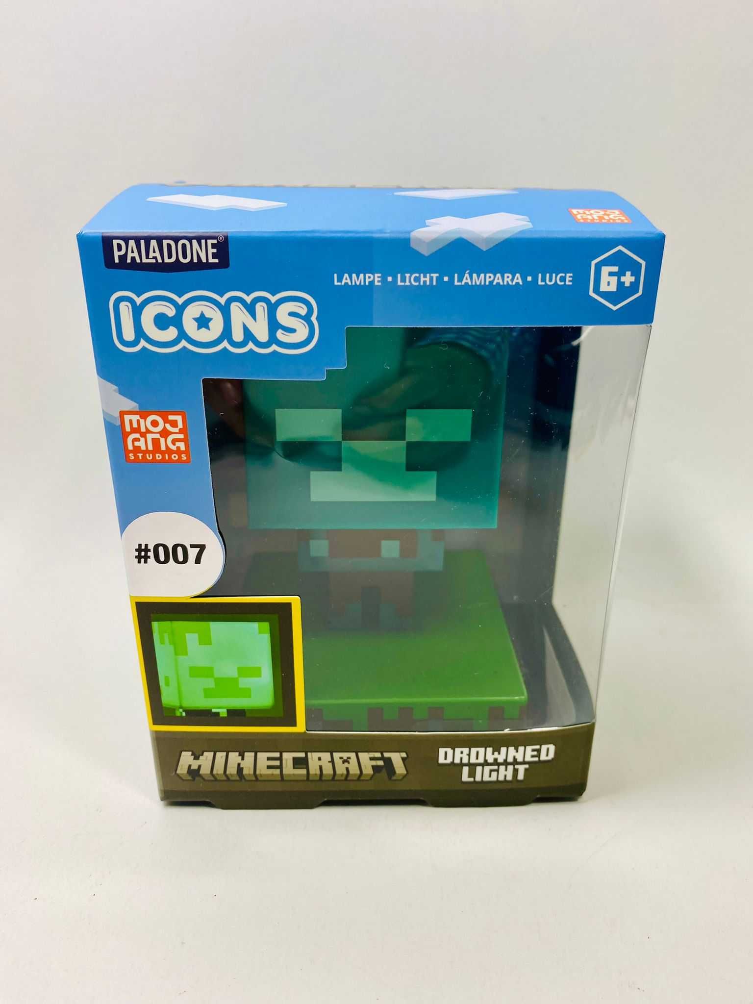 Lampka MINECRAFT Ikona ZOMBIE TOPIELEC Icon Light Nowa Poznań