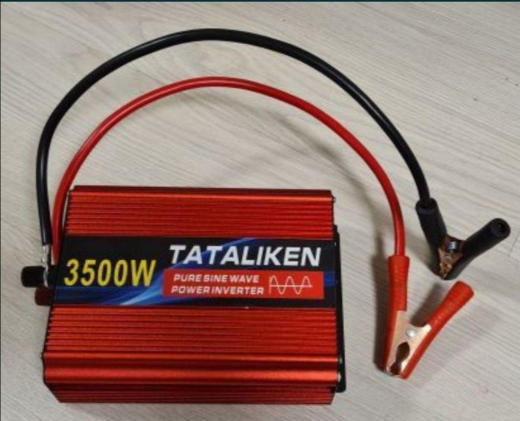 Инвертор/преобразователь Tataliken 3,5 кВт, 12-220В. Чистый синус.