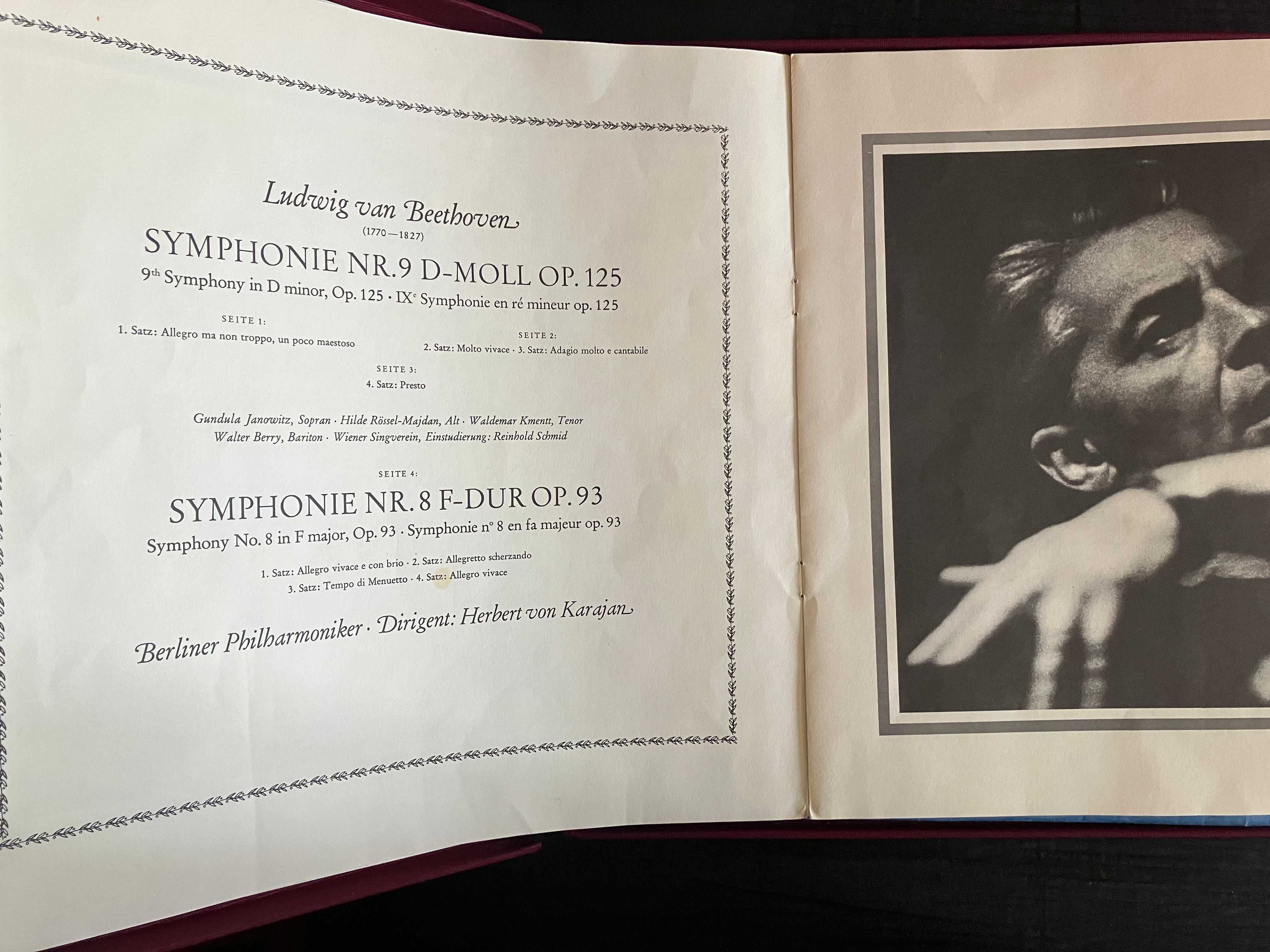 Beethoven - IX Symphonie e Symphonie nr. 8 (2 vinil)