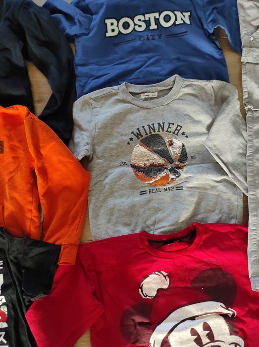 Paka ubrań dla chłopca 134