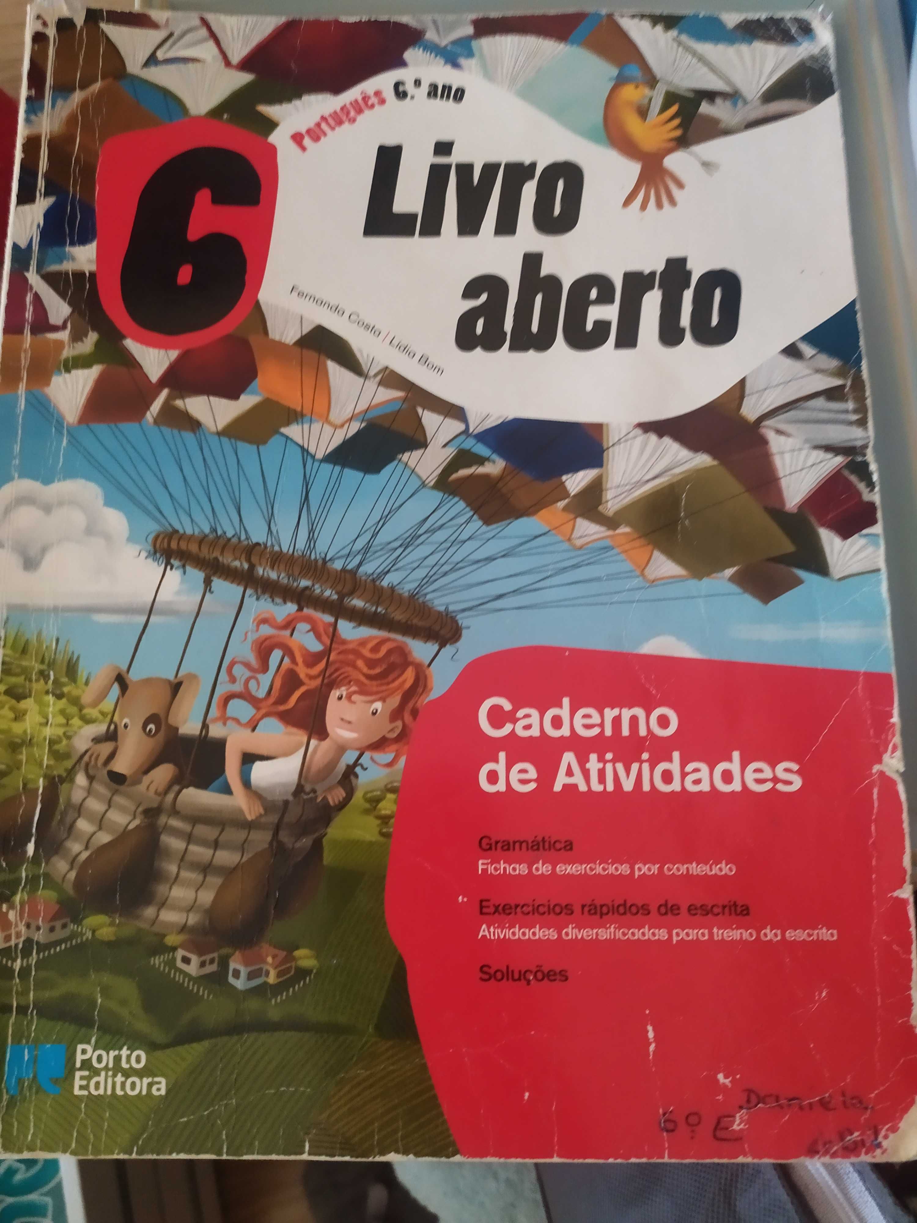 Livro Aberto 6 caderno de atividades