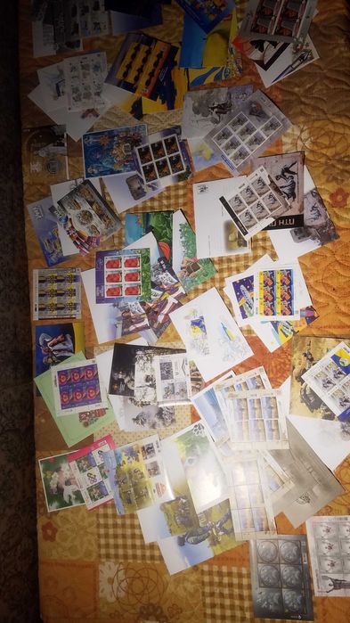 Коллекция военных марок Украины