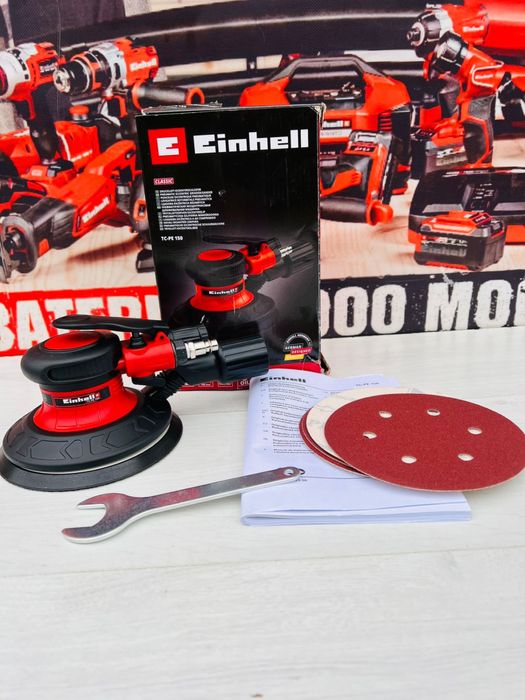 Ексцентрикова пневматична шліфувальна машина Einhell TC-PE 150