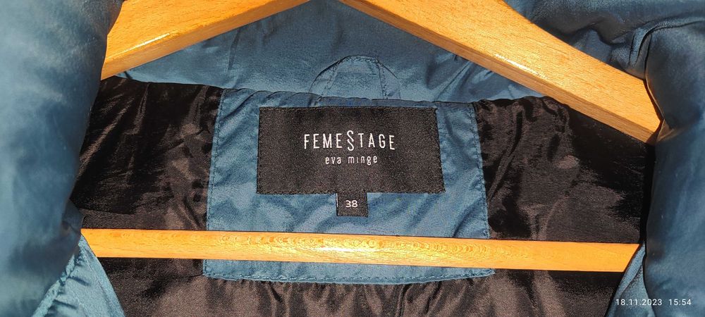 Kurtka zimowa Ewa Minge - Feme Stage-rozmiar 38 - ciepła