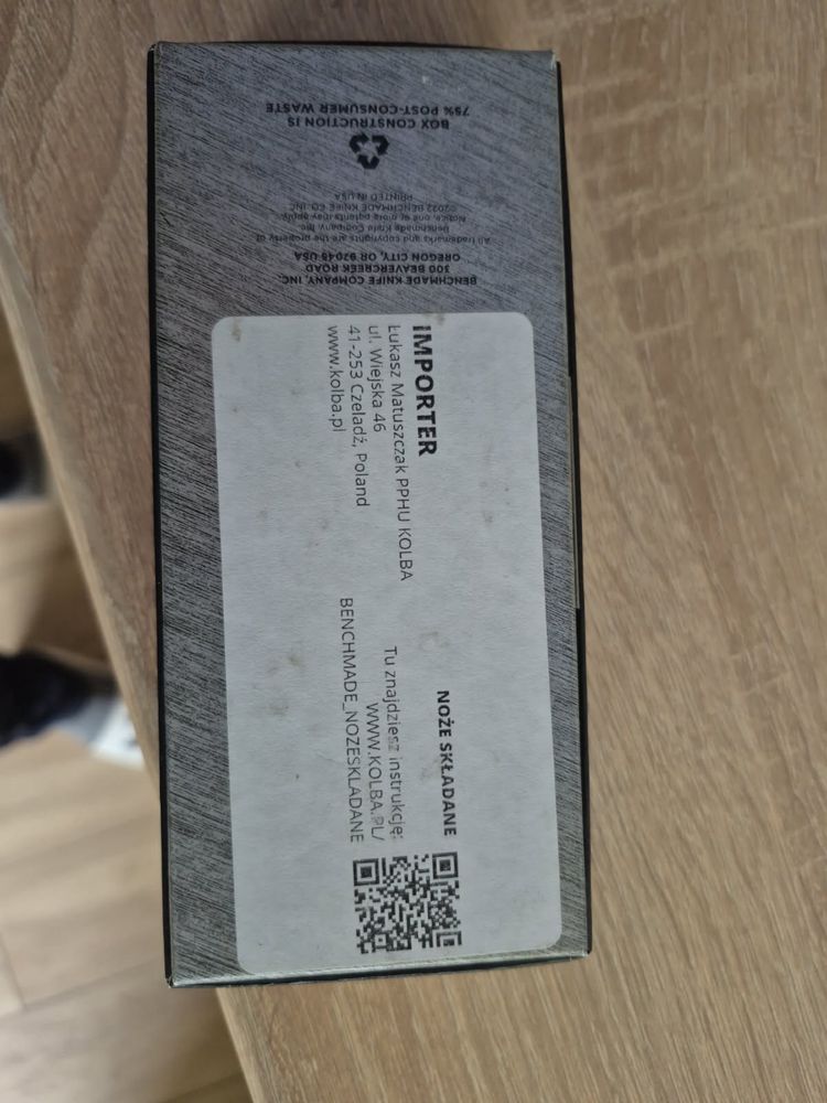 Nóż benchmade presidio II S30V