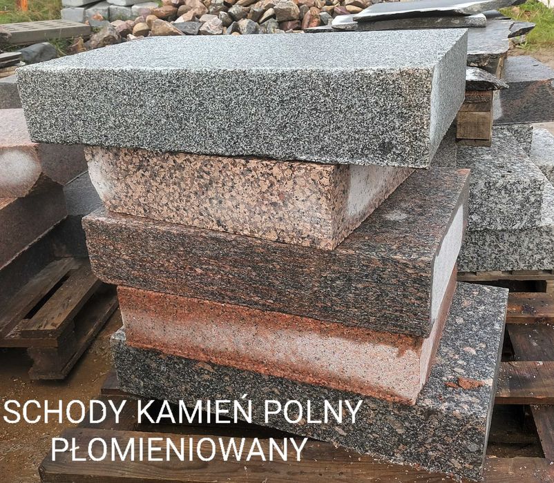 Kamień polny łupany grubo-ciety
