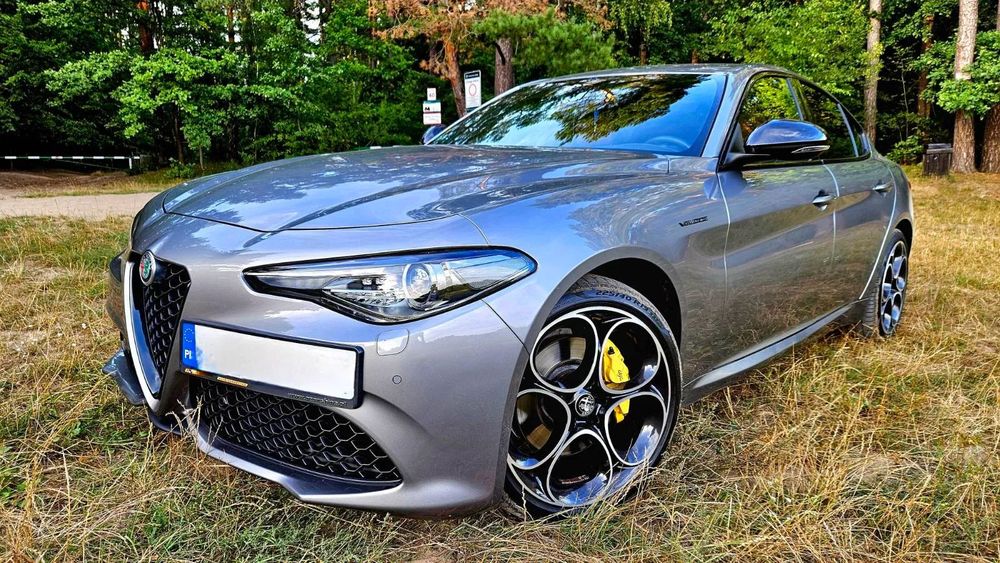 Alfa Romeo Giulia Alfa Romeo Giulia Veloce Q4 | Gwar. | PPF + ceramika | możliwa cesja