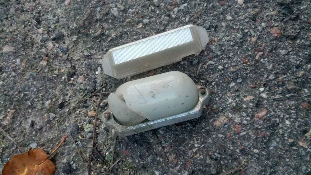 старые габариты,фотнари плафоны автомобильные