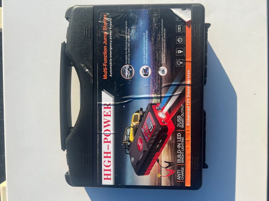 Jump Starter Portátil HIGH-POWER 229800mAh – NOVO