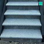 Zestaw Stopnica Podstopień Granitowy Dark Grey G654 New Bullnose Taras