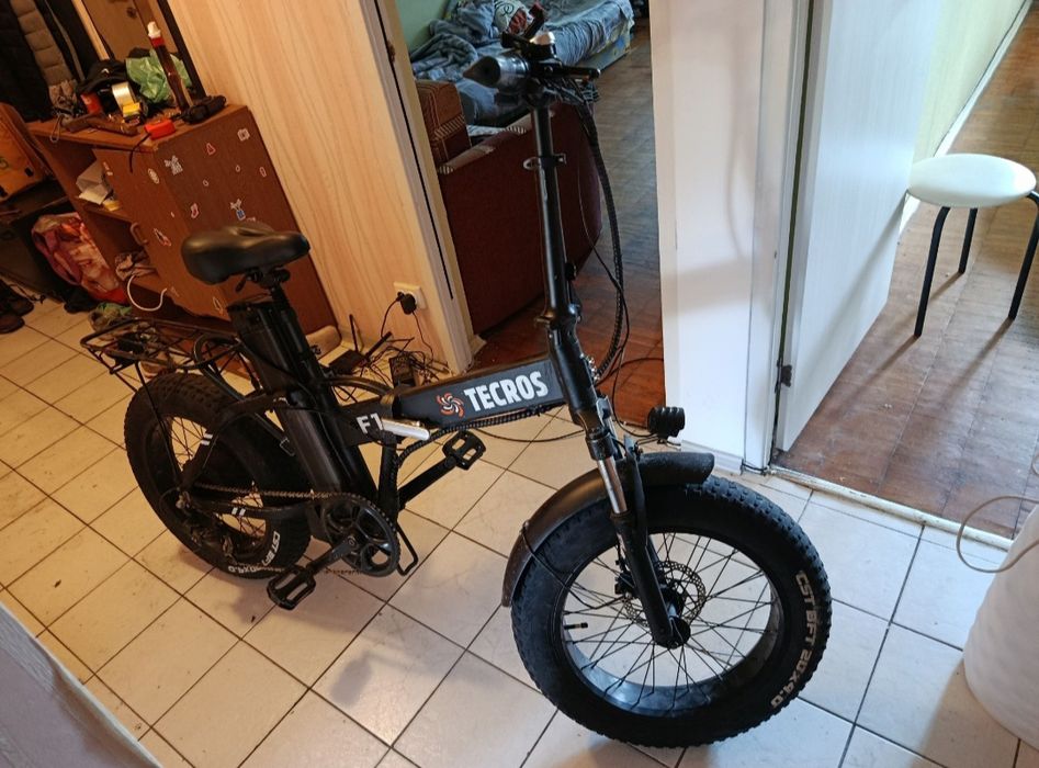 Электровелосипед 20ah, 750w(пик.1000w)