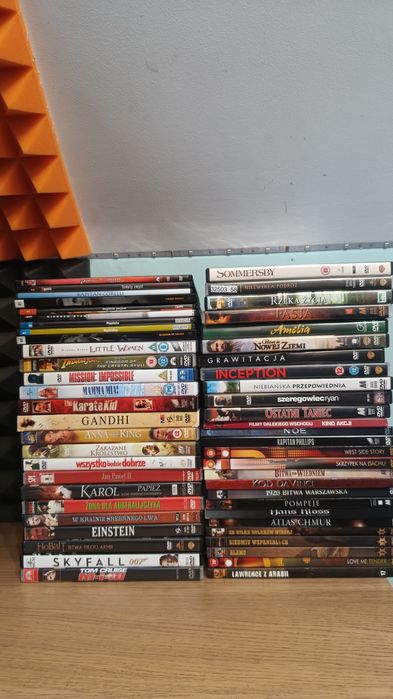 Płyty DVD 50+ szt