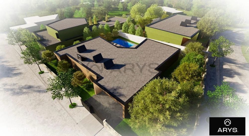 Nova Moradia Premium com Piscina e 4 Suites em Guimarães