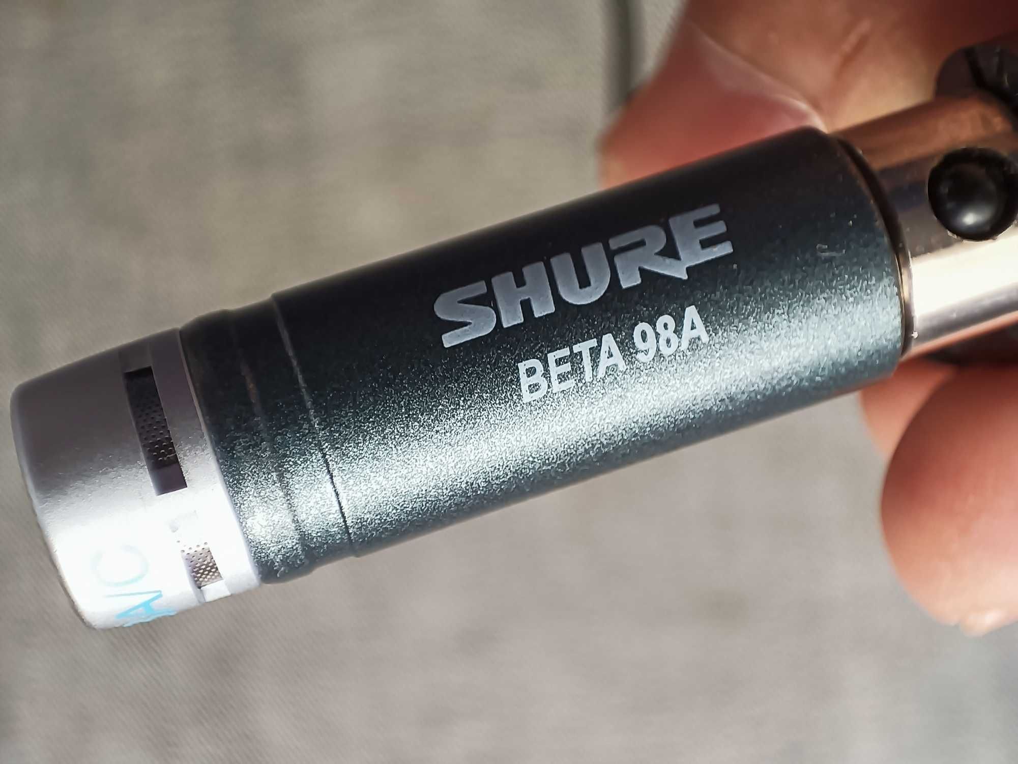 Мікрофон інструментальний  прищепка  Shure Beta 98A/C