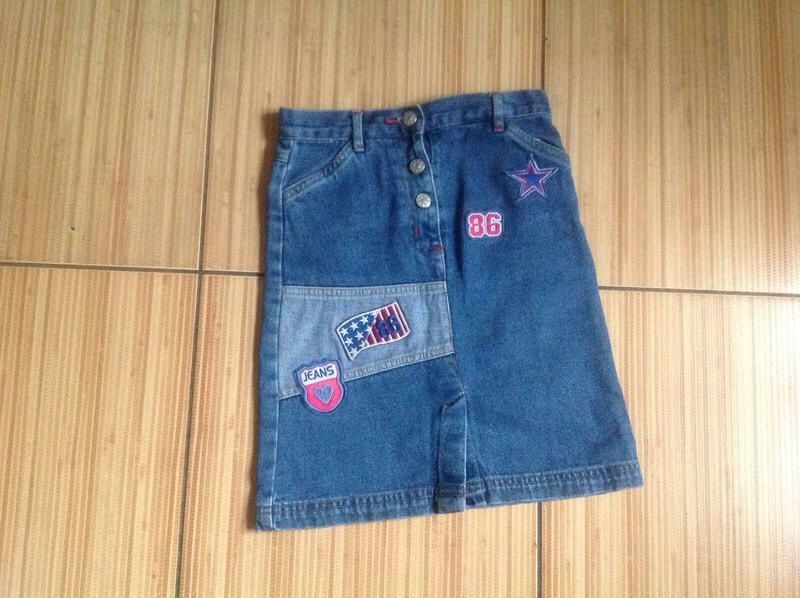 Юбка джинсовая