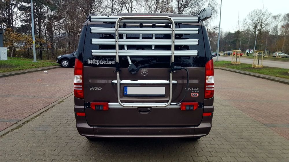Bagażnik na rowery do Vito,Viano 639,WESTFALIA,MARCO POLO 2003-2014