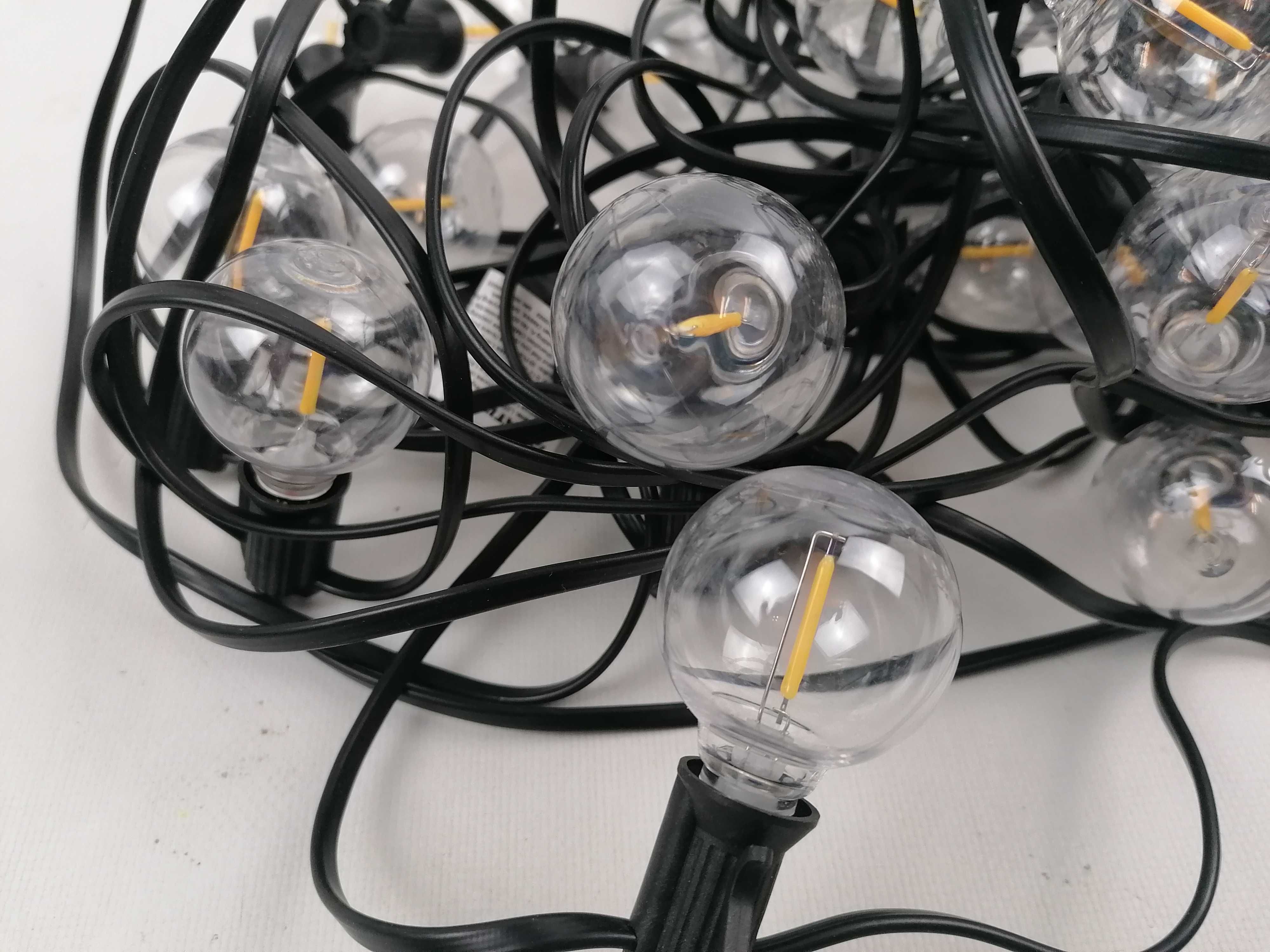 Girlanda Łańcuch lampki zewnętrzne LED plastikowe wodoodporne GPATIO