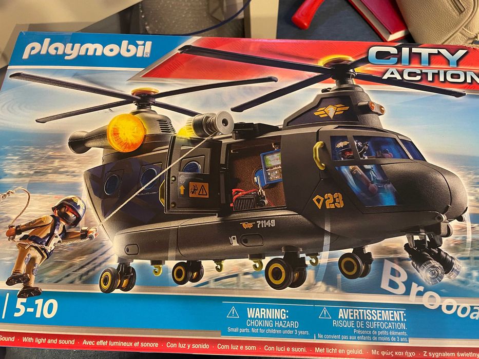 Playmobil City action 71149 Śmigłowiec ratunkowy jednostki specjalne