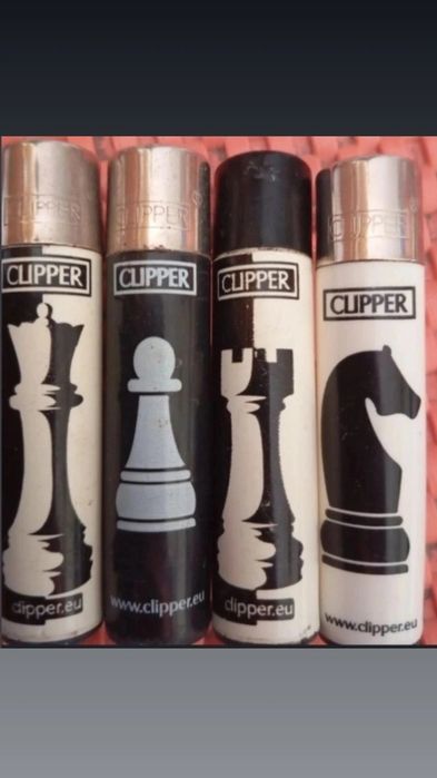 4 clippers xadrez usados em bom estado