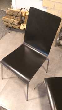Krzesła, gięte drewno, Drewniane krzesła KENT, czarne
