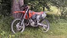 KTM sx125  2001 rok