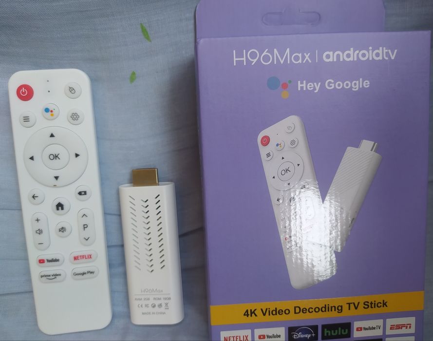ТВ приставка H96Max mini tv stick