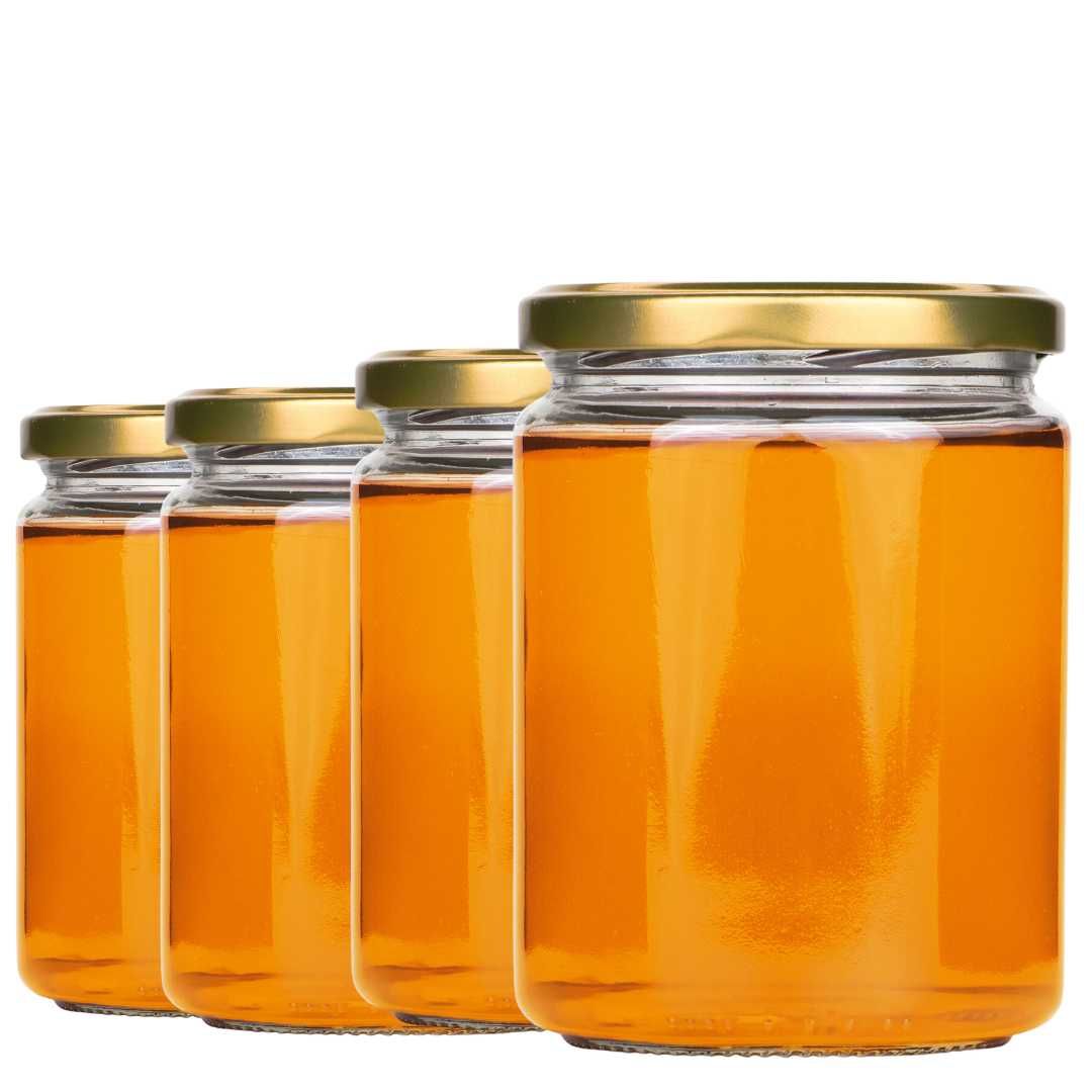 Słoik szklany prosty na przetwory Simple 540 ml fi 82 mm