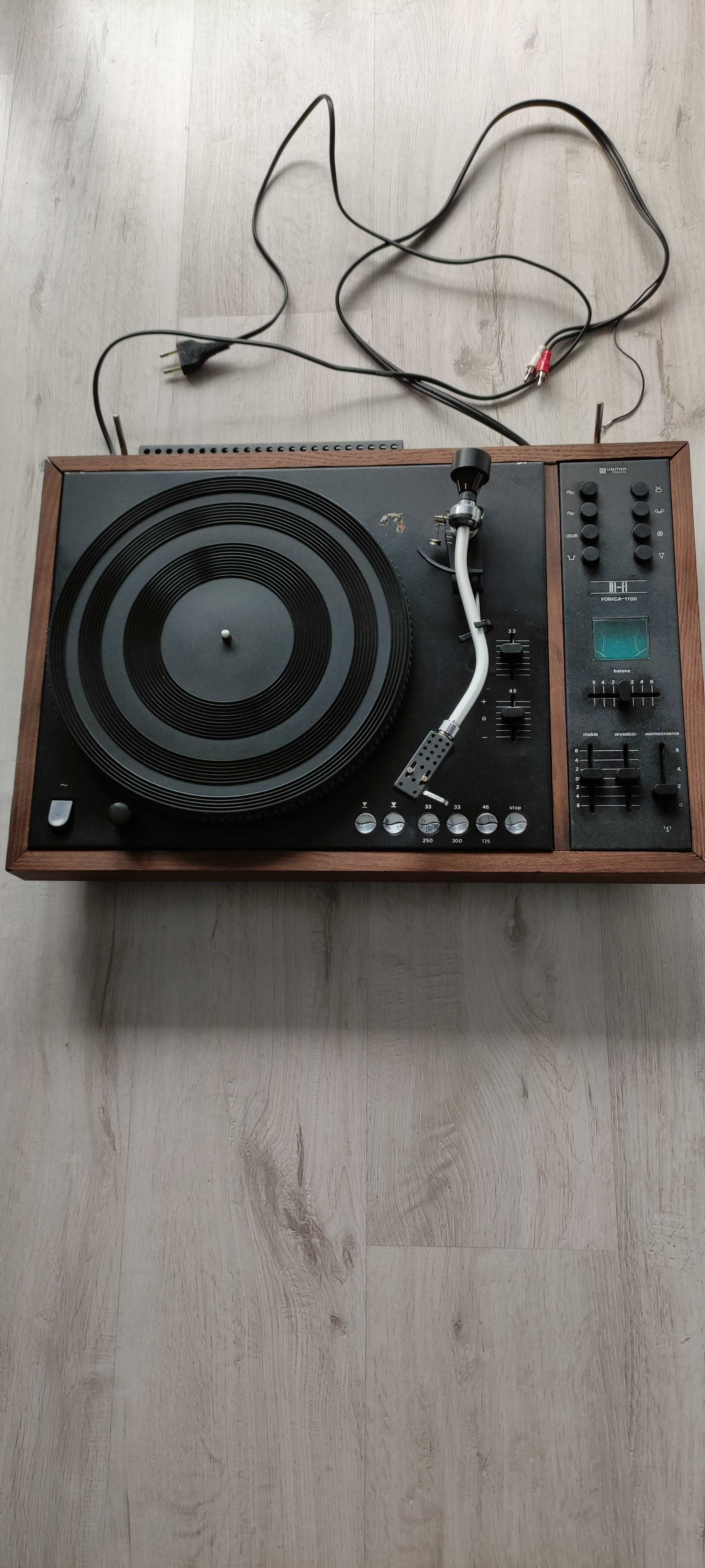 Sprzedam 2 gramofony stereofoniczne WG-1100fs