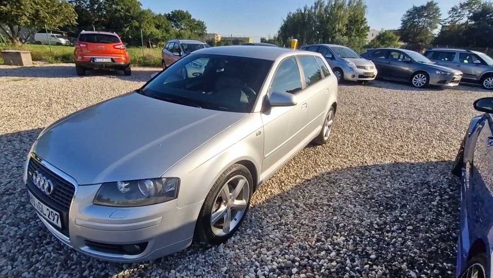 Audi a3 sportback 2007 świetny stan