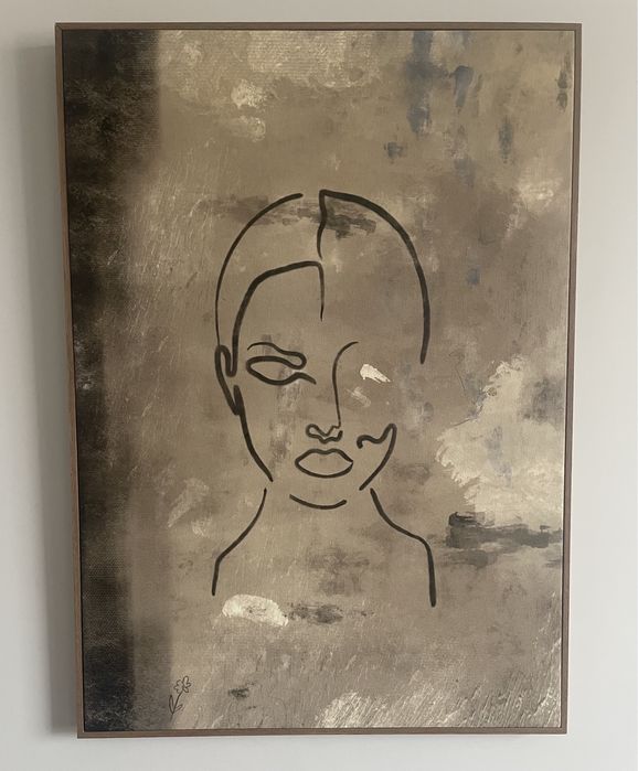 Plakat 50x70 na płótnie w ramie Nowoczesna Modernistyczna