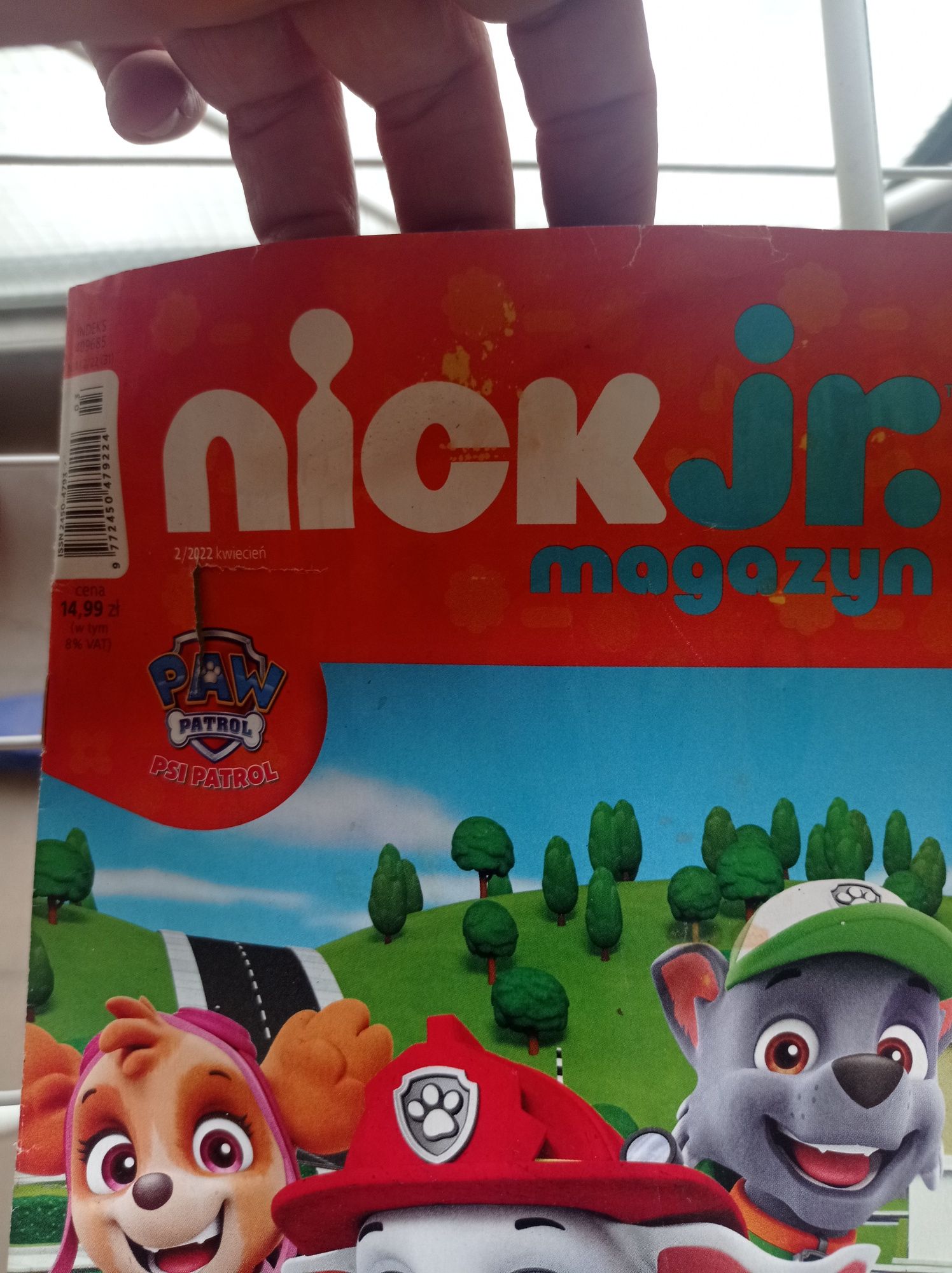 Magazyn czasopismo Psi patrol, Nickjr