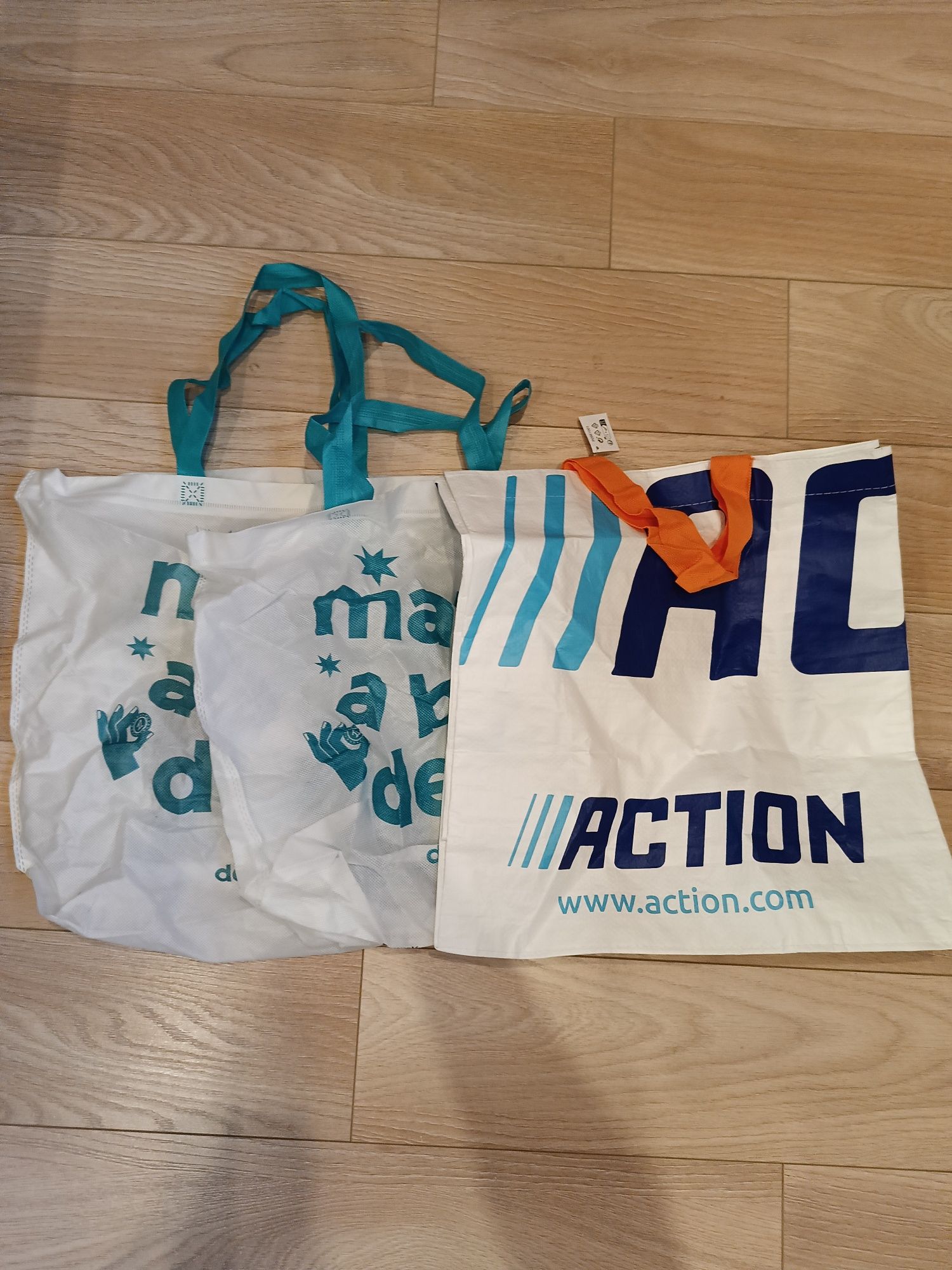 Zestaw torby na zakupy zakupowe shopper bag Action Dealz