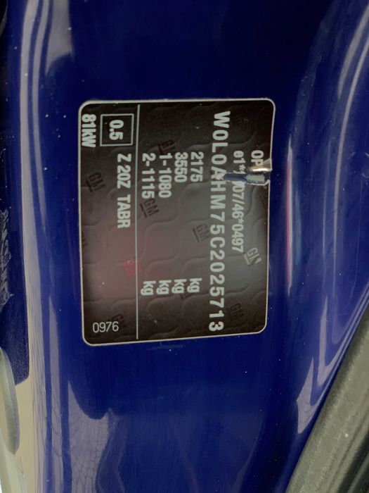 Opel Zafira 2011 1.7 дизель