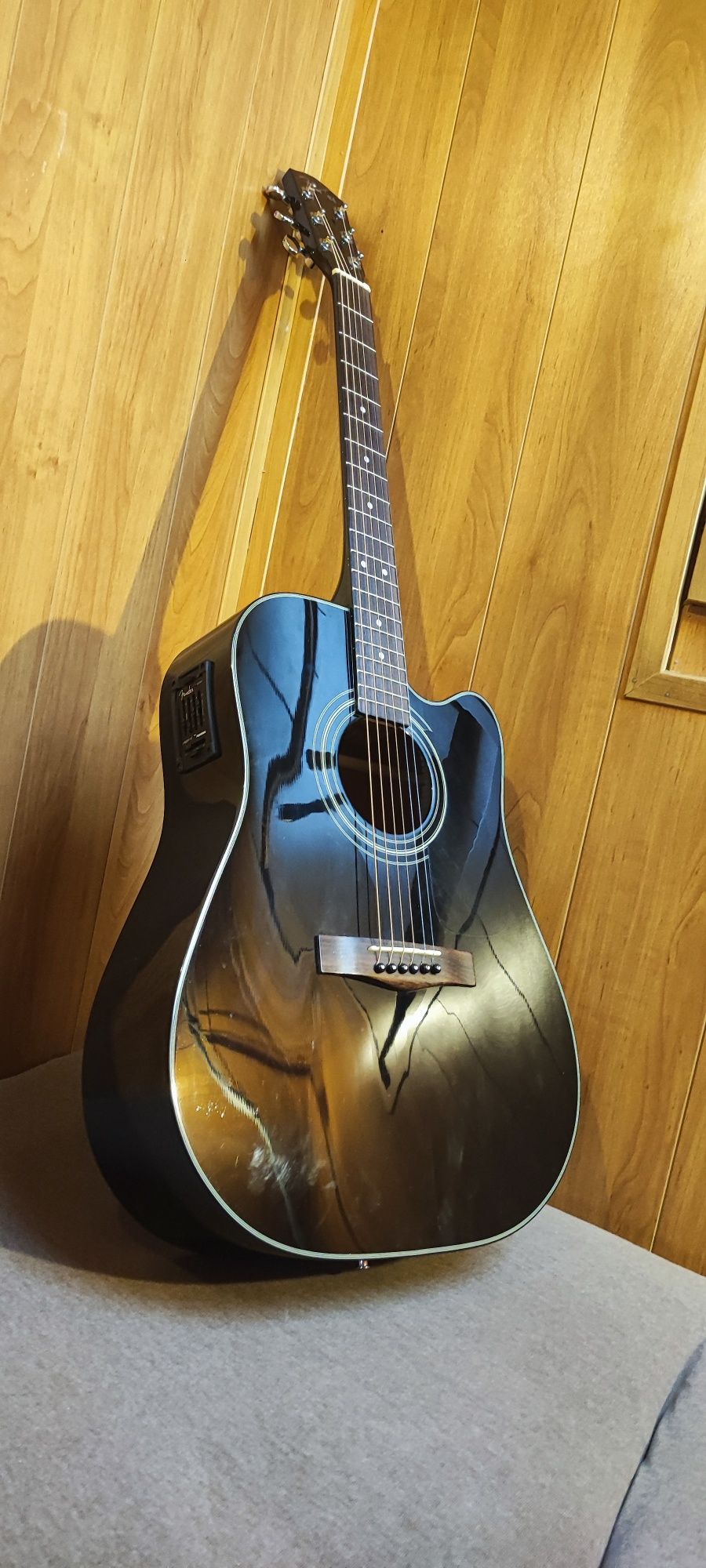 Gitara elektro akustyczna Fender DG 20CE BLK
