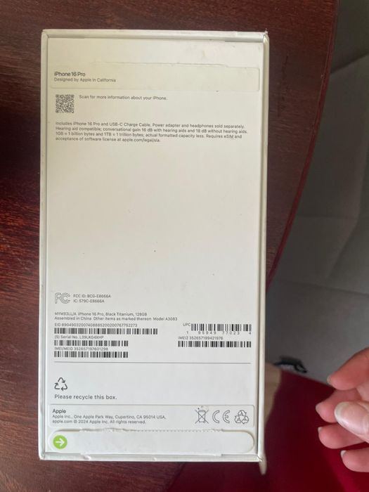 Iphone 16 pro na gwarancji