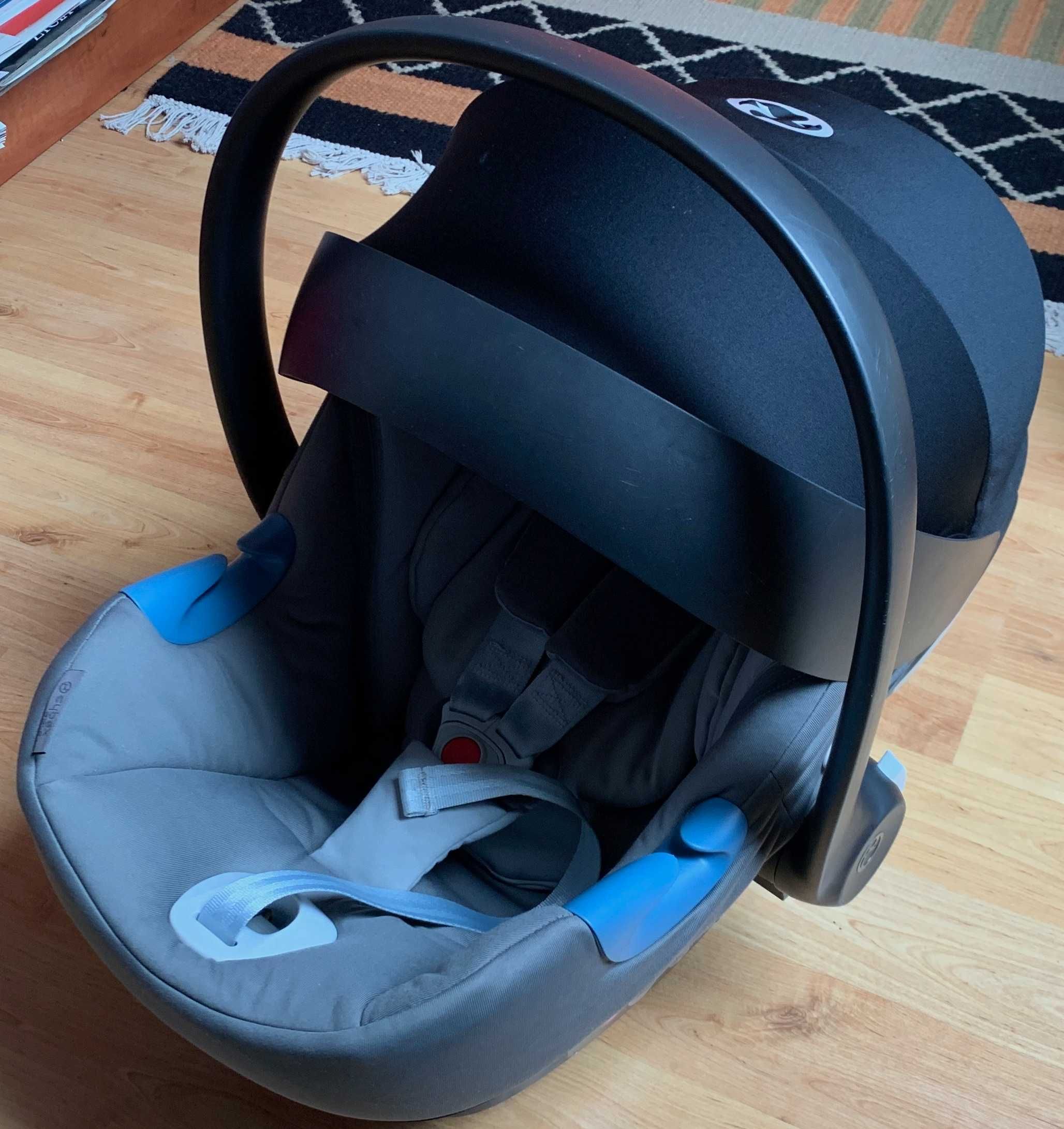 Cybex Aton M fotelik samochodowy - nosidełko + adaptery Bebetto