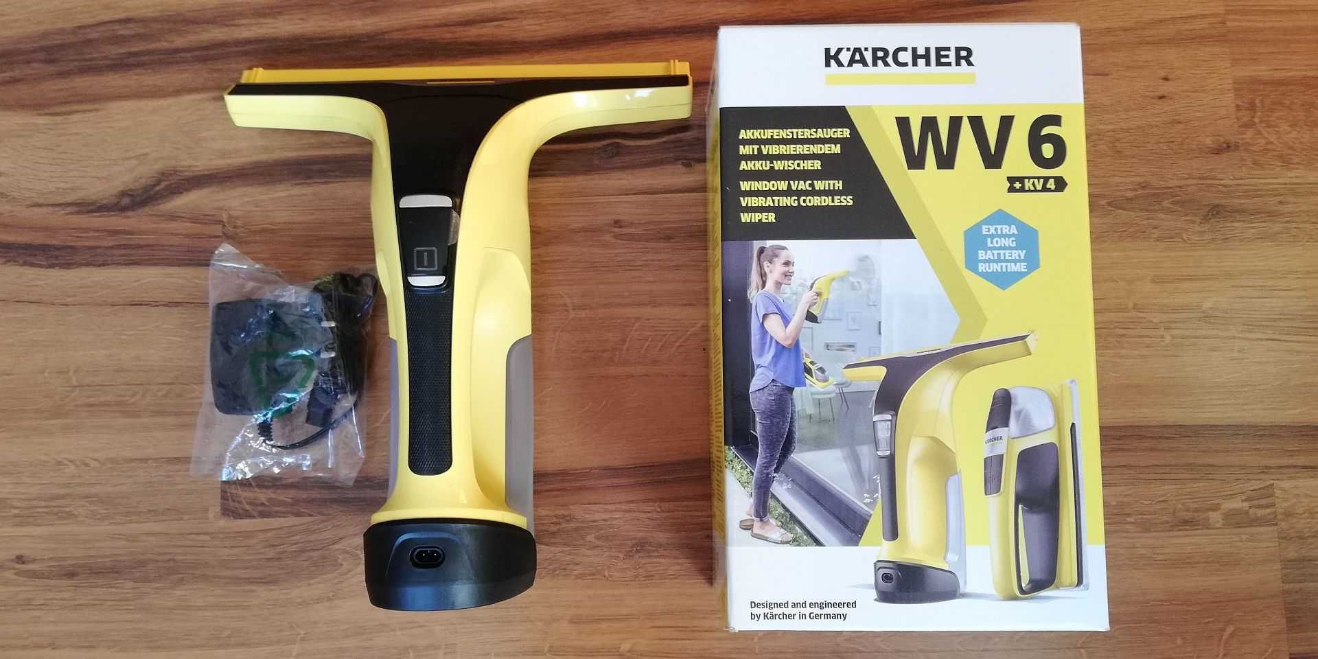 Karcher WV6 + KV4 1.633-570.0 plus ssawka 17 cm szerokości.