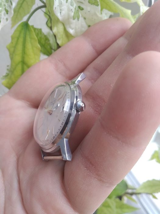 НОВЫЕ!!! Часы Полет 17камней в хромированном корпусе СССР