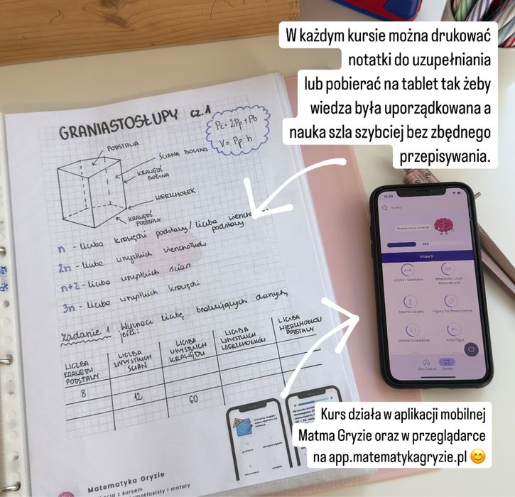 Korepetycje z nauczycielką Matematyka Gryzie