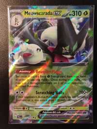 Karta Pokemon Meowscarada ex PAL 015/193