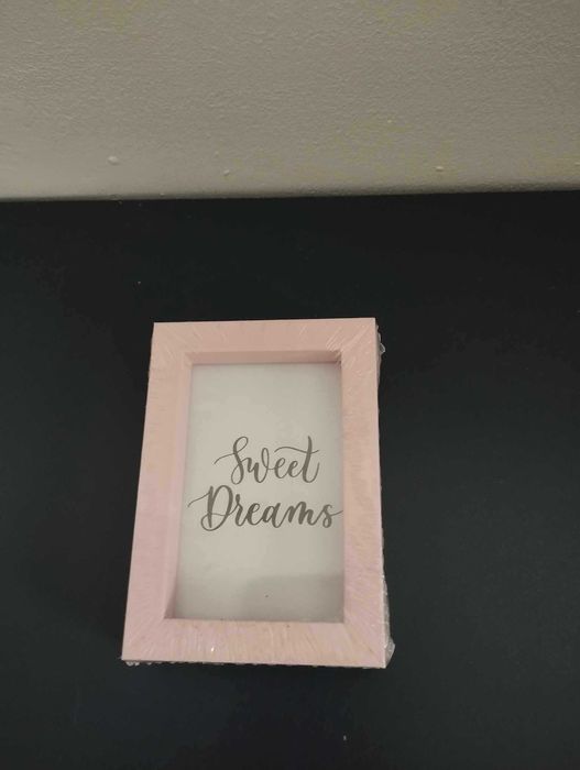 Mała ramka 8,5x6cm Różowa