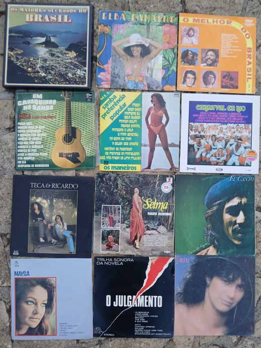 Música brasileira : Lote 40 Lp's vinil = 50€