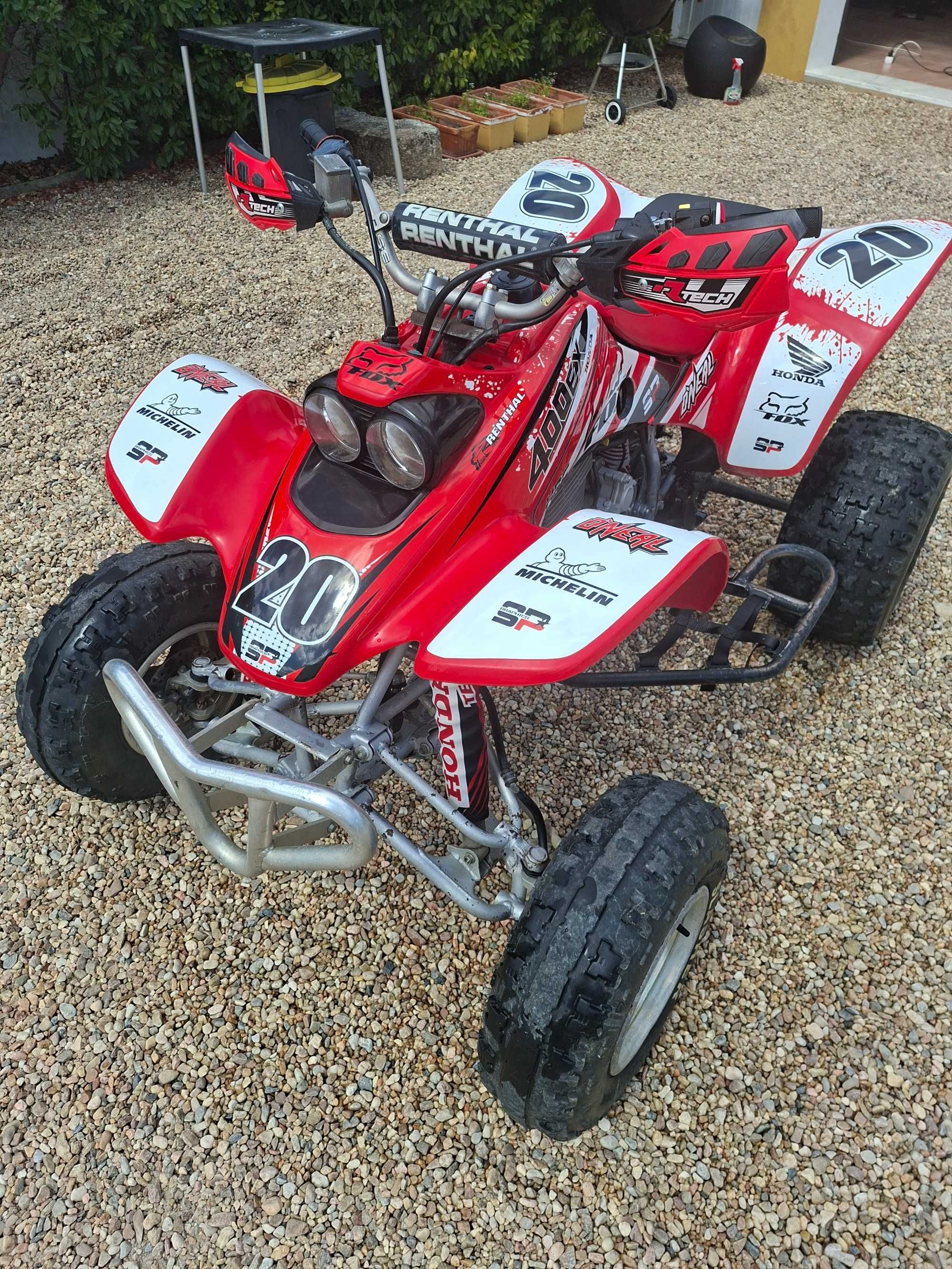 Honda trx 400 com Matricula
