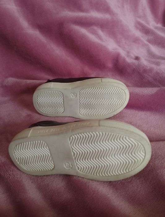 Слипоны кеды кожа кожаные канарейка черные 21р