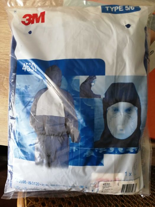 Kombinezon malarski lakierniczy, azbest, 3M różne rozmiary typy