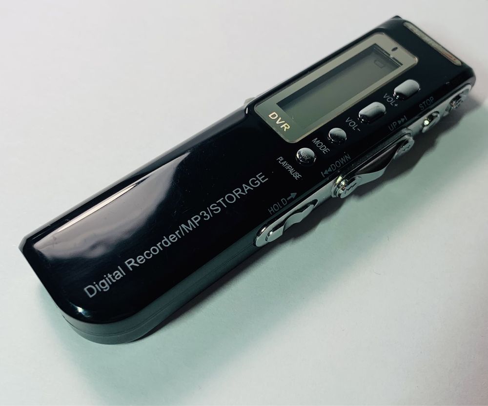 Цифровий диктофон аудіо 8ГБ, MP3 плеєр BTB + подарунок